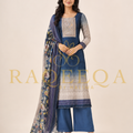Pure Tussar Silk with Handwork & All-Over Mirror Work