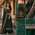 Semi Tussar Silk with Hand Work