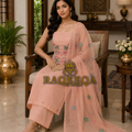 Pure Soft Chanderi Silk with Unique Embroidery