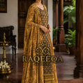 Premium Pure Modal Silk with Gajji Border & Traditional Bagru Hand Block Print