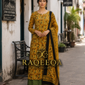 Premium Pure Modal Silk with Gajji Border & Vegetable Hand Block Print