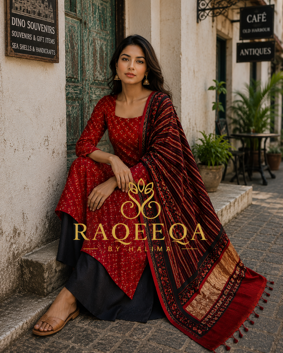 Premium Pure Modal Silk with Gajji Border