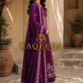 Premium Silk Blend Embroidered Butti Weave Salwar Material