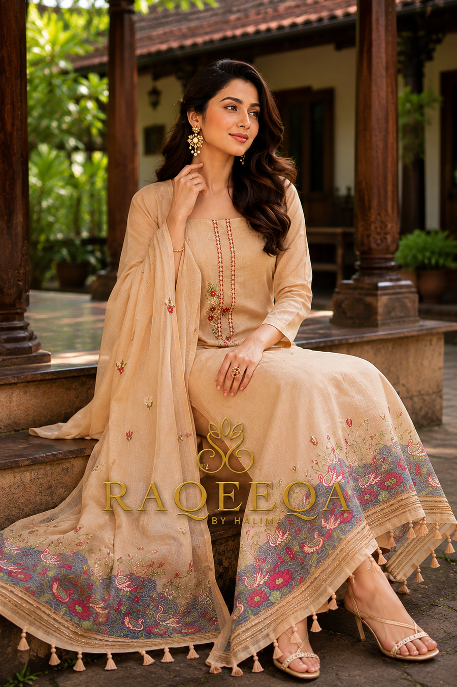 Premium Jamdani with Hand Embroidery