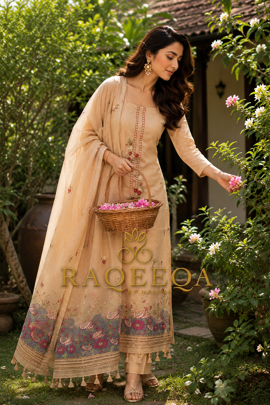 Premium Jamdani with Hand Embroidery