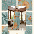 Pure Ultra Soft Organza with Embroidery & Pure Ultra Soft Printed Dupatta