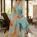 Pure Ultra Soft Organza with Embroidery & Pure Ultra Soft Printed Dupatta