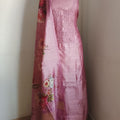 Pure Tusser Silk Top, Pant & Dupatta with Embroidery Work