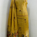 Jamdani Soft Handwoven Embroidery Unstitched Salwar Set